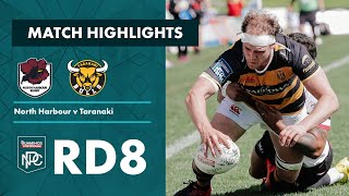 Bunnings NPC 2022 | Round 8 Highlights | North Harbour v Taranaki