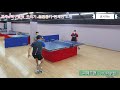 파주j탁구클럽 생활체육 탁구 🏓꾸러기팀 2번 퍼펙트맨vs 파주j탁구클럽 박수현 님의 경기 핸디3점