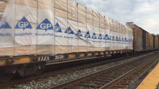 The Longest Train I Have Seen Yet! MASSIVE CSX Manifest Q416