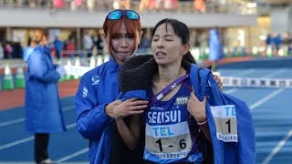 【クイーンズ駅伝】積水化学２位、山本有真が森智香子に「ごめんなさい」涙こらえながら肩を抱く