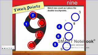 Counting touchpoints on 9