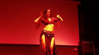Power of Night Bellydance Drum Solo live by Elisheva