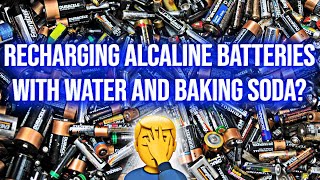 Recharging Alcaline Batteries: Myth or Reality? #battery #recharge