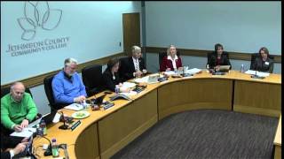 JCCC Board of Trustees Meeting for December 17, 2015