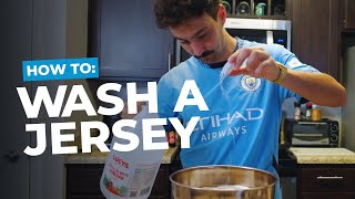 What's the BEST way to wash a soccer jersey?