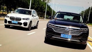 德比大战 2019对比试驾大众途锐VW Toureg vs 宝马BMW X5