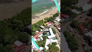 Beachfront Lot for sale in Tamarindo's main street, Guanacaste,  Costa Rica.