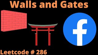 WALLS AND GATES | LEETCODE # 286 | PYTHON BFS SOLUTION