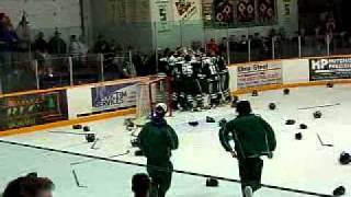 The Elmira Sugar Kings winning the Cherrey Cup