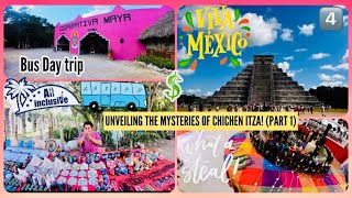 Mexico:Day trip to Chichen Itza: Mayan Village Immersion & Pyramid Adventure! (Part 1)