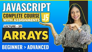 59. Arrays | Javascript tutorial for beginners | Javascript full course