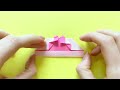 【 折り紙 】 簡単 かわいい アクセサリー 「 ハートの指輪 」 折り方 origami ring of heart