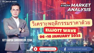 วิเคราะห์ภาพรวม ทองคำ Forex Crypto ด้วย Elliottwave ประจำวันที่ 06-10 มกราคม 2568