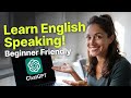 Learn English Speaking with ChatGPT | English speaking practice | Beginner Friendly