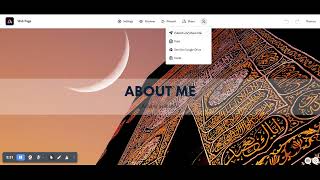 Publishing Your Webpage in Adobe Express (Spark)