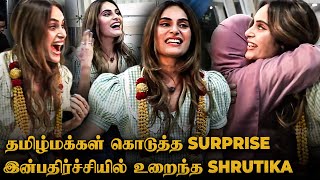 Shrutika Arjun Welcome By Tamil People 🥹♥️ 1st Emotional Speech After Hindi Bigg Boss 18 Eviction