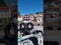 hyperlapse ferry ride on a beautiful summer day in norway