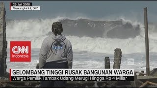 Waspada Gelombang Tinggi di Garut & Pantai Selatan Yogyakarta