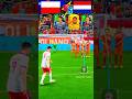 Poland VS Holland EURO 2024 Free Kick Challenge in FC 24 #shorts #football #fc24