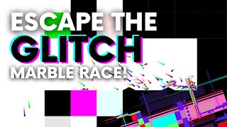 Escape the Glitch - Survival Algodoo Marble Race