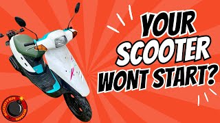 Scooter won't start. Easy fix