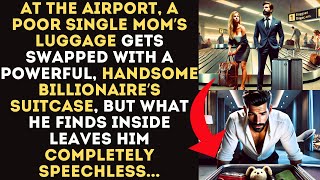 A Poor Single Mom’s Suitcase Gets Swapped With A Handsome Billionaire’s, But What He Finds Inside...