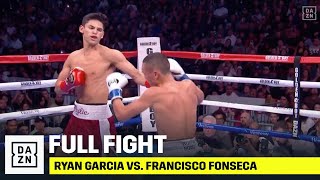 Ryan Garcia VICIOUSLY KOs Francisco Fonseca In Round 1