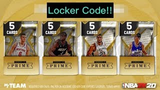 NBA 2K20 Free Pack Locker Code!!（免費卡包代碼！）