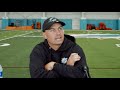 coach grizzard discusses training camp miami dolphins