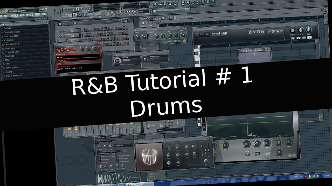 How To Wie (RnB / R&B DRUMS) - Musik / Einen Beat Selber Am PC Machen ...