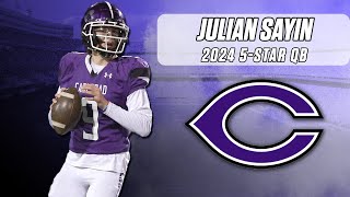 JULIAN SAYIN 2023 HIGHLIGHTS | 5-STAR QB WITH ELITE ABILITY 🏈 🔥