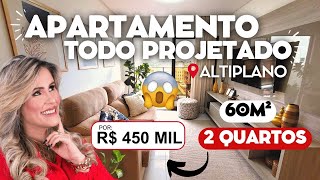 Apartamento com 2 quartos TODO PROJETADO no nobre bairro do Altiplano   | R$ 450 MIL  | CÓD 642