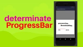 horizontal progress bar android