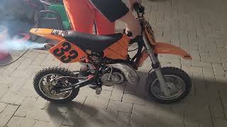 KTM Replica crosser 50cc kinder