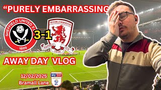 ANGER GALORE as Boro LOSE to The Blades | Sheffield United 3-1 Middlesbrough | Boro Fan Away Vlog