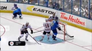 NHL 14 - Chicago Blackhawks vs. St. Louis Blues Gameplay [HD]