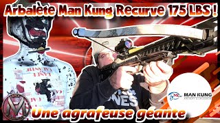 Arbalète Man Kung Recurve 175 LBS ! Les zombies n'aiment pas