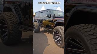 MODIFIED JEEP RUBICON SUV ENTRY IN INDIA #SHORTS#INDIA#CARS#JEEP