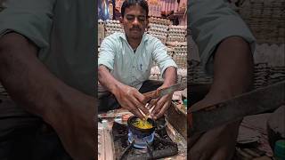 Famous झारखंडी style egg pouch | egg poach street food | #streetfood #shorts Bihari Egg Pouch Making