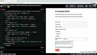 CSS Form States Explained | Required, Optional, Enabled & Disabled Selectors
