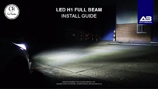 Autobeam H1 Full Beam LED headlights! - Brand New! - Fiesta ST180