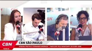 Rafael Colombo e Marcella Lourenzetto são os novos apresentadores do CBN São Paulo