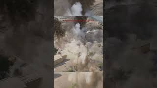 French 155mm Artillery OBLITERATES Insurgent Position