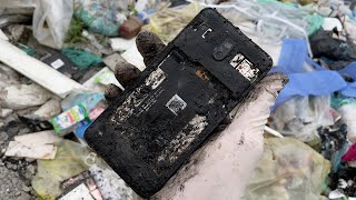 Restoring Abandoned Phone Found From Rubbish, Restore Nokia 2, Destroyed Phone Restoration