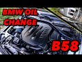 HOW TO: CHANGE OIL IN YOUR 240i, 340i, 440i, (b58)