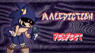 Friday Night Funkin' - Perfect Combo - Malediction Chart (Sonic.exe 3.0 Cancelled Song) Mod [HARD]