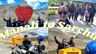 Ladakh2024 series: Day4 - Bike ride started | Manali to Sarchu |  Bengali vlog