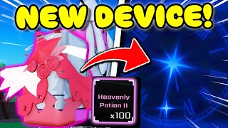 Using NEW 'STARSHAPER' DEVICE With 100 HEAVENLY POTIONS... (9 GLOBALS!)