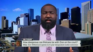 Kendrick Perkins apologizes to Pelicans fans following Zion's extension | NBA Today