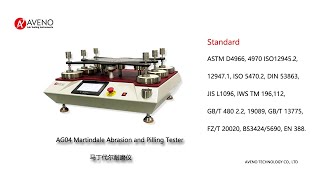 Martindale Abrasion and Pilling Tester AG04